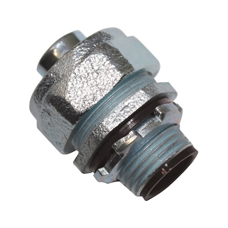 Sigma Engineered Solutions Conduit Fitting Connector, Liquid-Tight, Iron 45761
